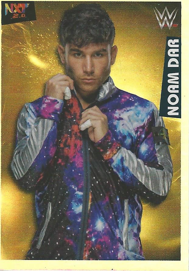 WWE Panini 2022 Sticker Colection Noam Dar Foil No.213