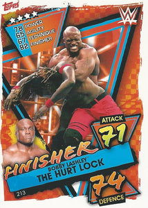 WWE Topps Slam Attax 2021 Trading Card Bobby Lashley No.213