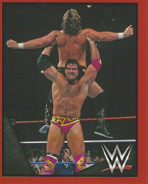 WWE Topps Then Now Forever 2016 Stickers Razor Ramon No.214