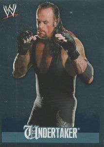 WWE Topps Rivals 2009 Stickers Undertaker Foil No.214