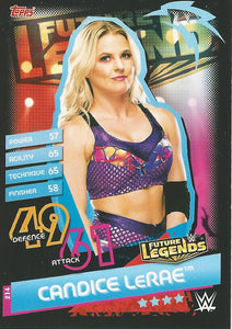 WWE Topps Slam Attax Reloaded 2020 Trading Card Candice LaRae No.214