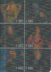 WWE Prominter Animotion 2005 Trading Cards Checklist No.16 Trish, Ultimo, Undertaker, Victoria, McMahon, Regal