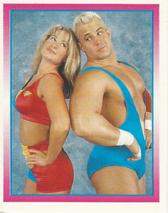 WWF Merlin Stickers 1995 Skip and Sunny No.216