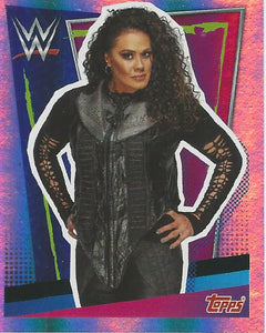 WWE Topps Road to Wrestlemania Stickers 2021 Tamina No.217