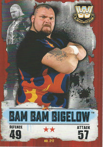 WWE Topps Slam Attax Takeover 2016 Trading Card Bam Bam Bigelow No.217