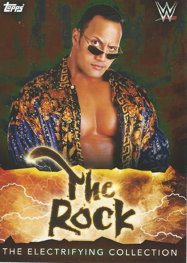 Topps WWE Superstars 2021 Trading Cards The Rock No.217