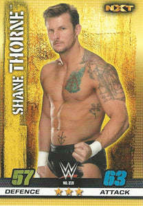 WWE Topps Slam Attax 10th Edition Trading Card 2017 NXT Shane Thorne No.219