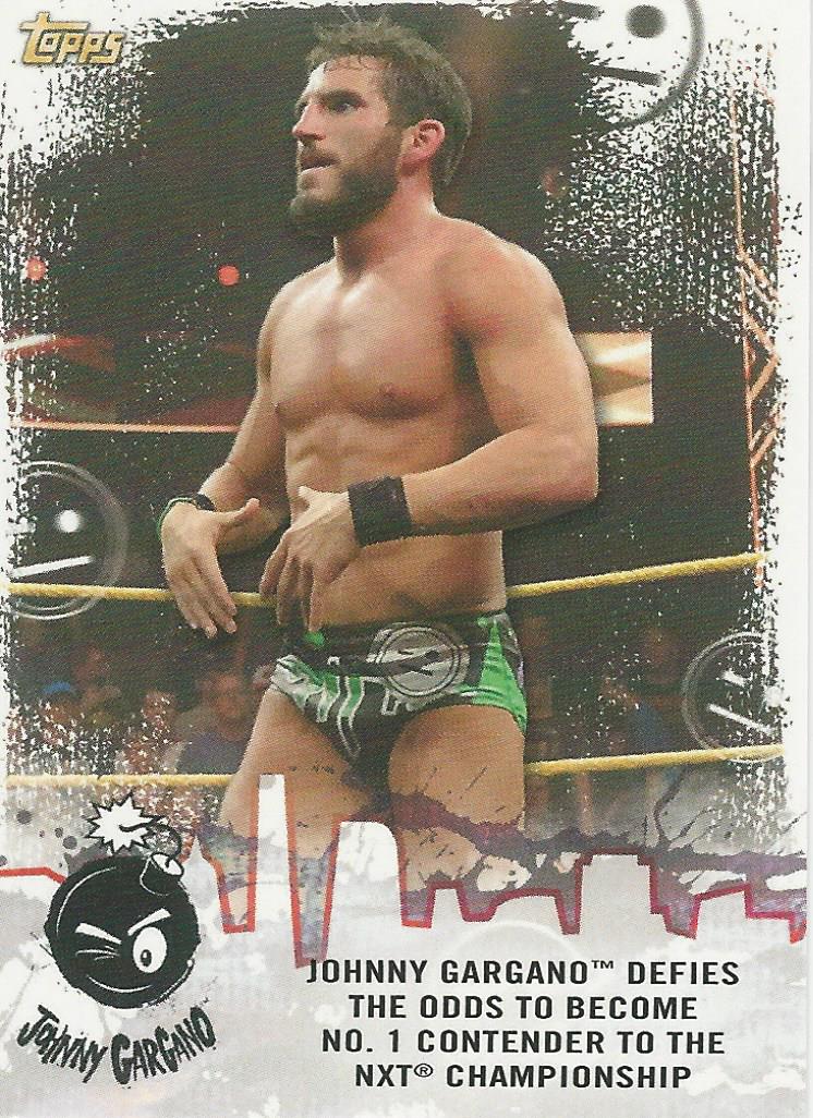WWE Topps NXT 2020 Trading Cards Johnny Gargano JG-9