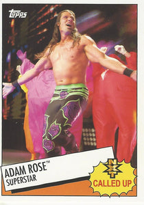 WWE Topps Heritage 2015 Trading Card Adam Rose 19 of 30