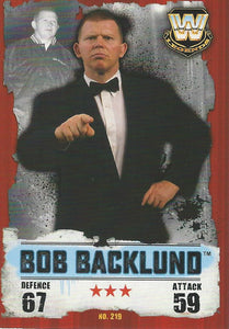 WWE Topps Slam Attax Takeover 2016 Trading Card Bob Backlund No.219