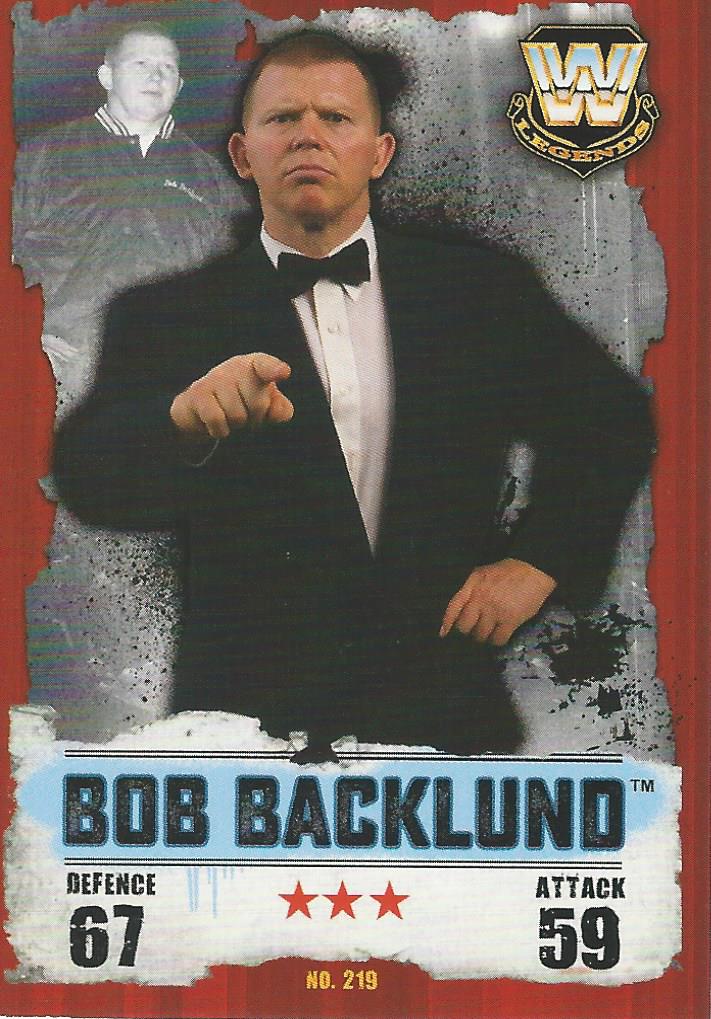 WWE Topps Slam Attax Takeover 2016 Trading Card Bob Backlund No.219