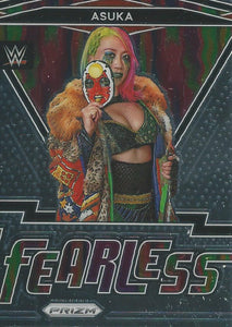 WWE Panini Prizm 2022 Trading Cards Fearless Asuka No.2