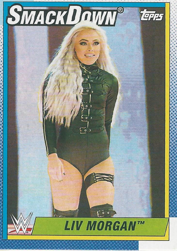 WWE Topps Heritage 2021 Trading Cards Liv Morgan No.63