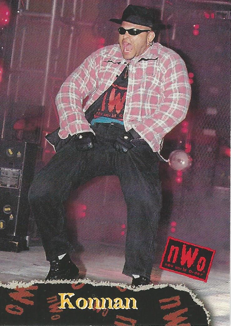 WCW/NWO Topps 1998 Trading Card Konnan No.21