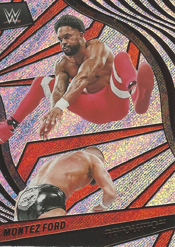 WWE Panini Revolution 2022 Trading Cards Montez Ford No.28