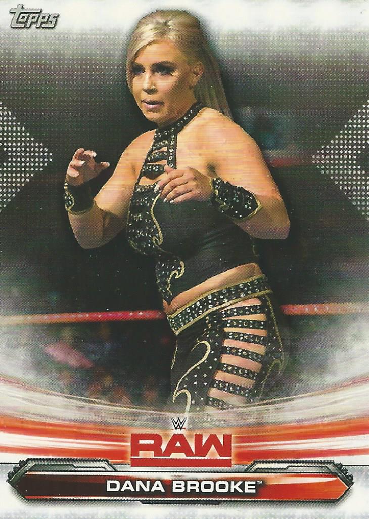 WWE Topps Raw 2019 Trading Card Dana Brooke No.21