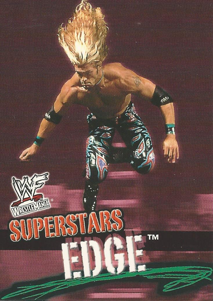 WWF Fleer Wrestlemania 2001 Trading Cards Edge No.21