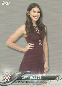 WWE Topps 2018 Trading Cards Cathy Kelley No.21