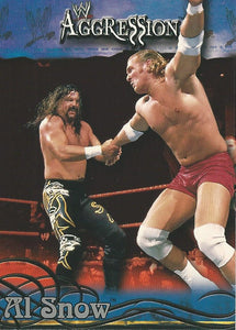 WWE Fleer Aggression Trading Card 2003 Al Snow No.21