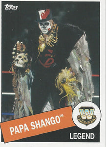 WWE Topps Heritage 2015 Trading Card Papa Shango No.21