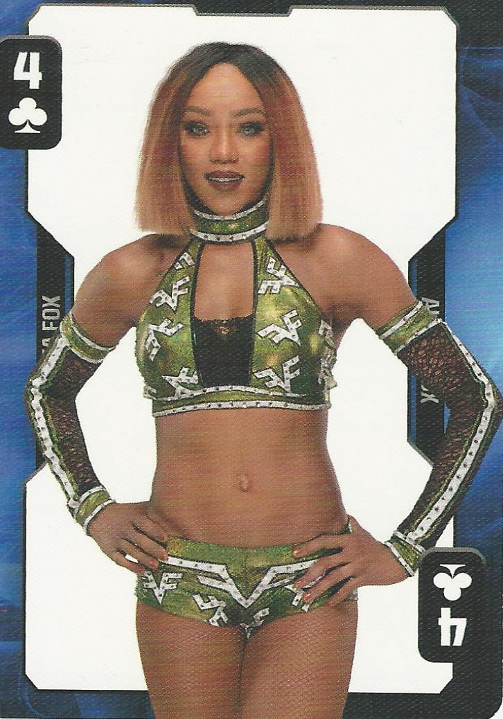 WWE Evolution Playing Cards 2019 Alicia Fox