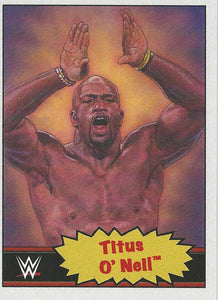 WWE Topps Living Set Trading Cards 2021 Titus O'Neil No.21