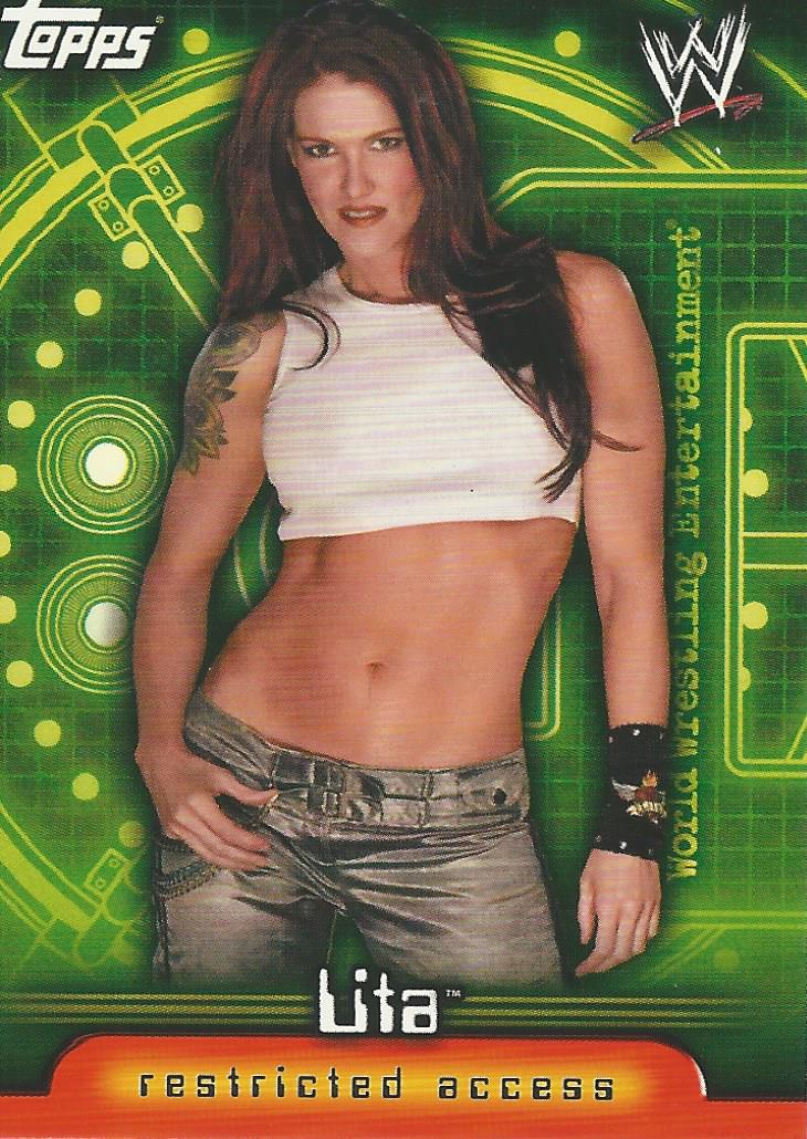 WWE Topps Insider 2006 Trading Card Lita No.21