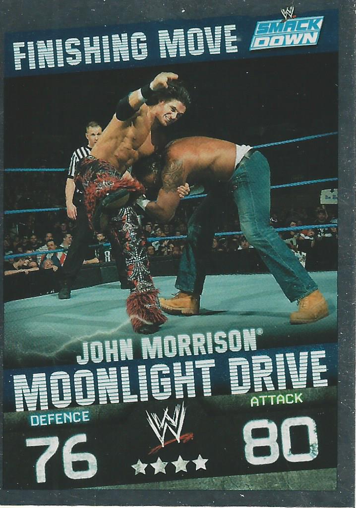 WWE Topps Slam Attax Evolution 2010 Trading Cards John Morrision No.21