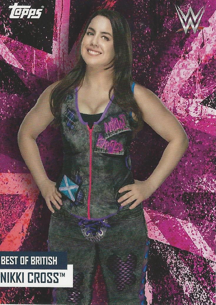 WWE Topps Best of British 2021 Trading Card Nikki Cross