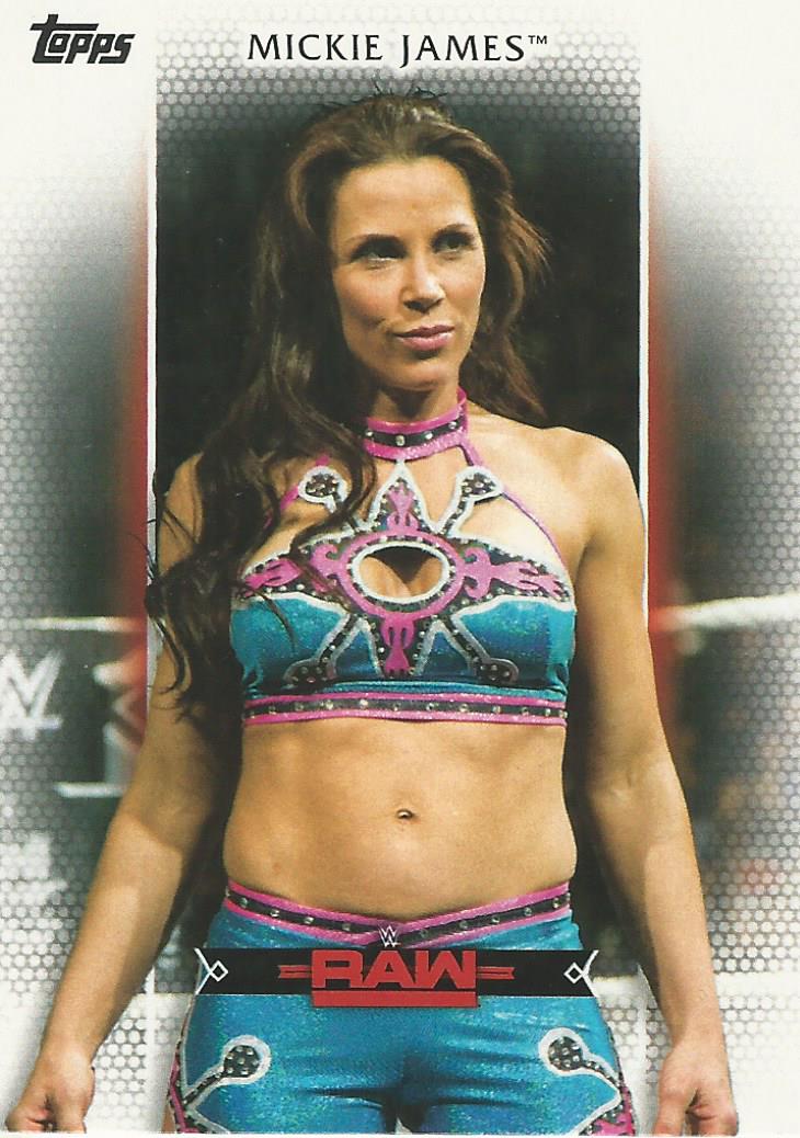 WWE Topps Women Division 2017 Trading Card Mickie James R21