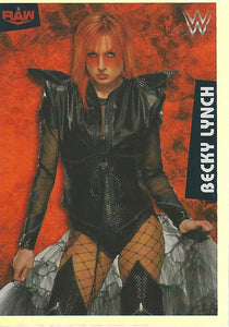 WWE Panini 2022 Sticker Collection Becky Lynch Foil No.21