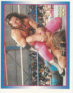 WWF Merlin Stickers 1995 Bret Hart No.21