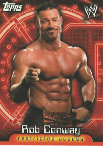 WWE Topps Insider 2006 Trading Cards US Rob Conway No.21