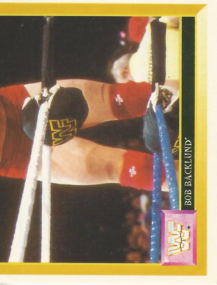 WWF Merlin Sticker Collection 1994 Bob Backlund No.21