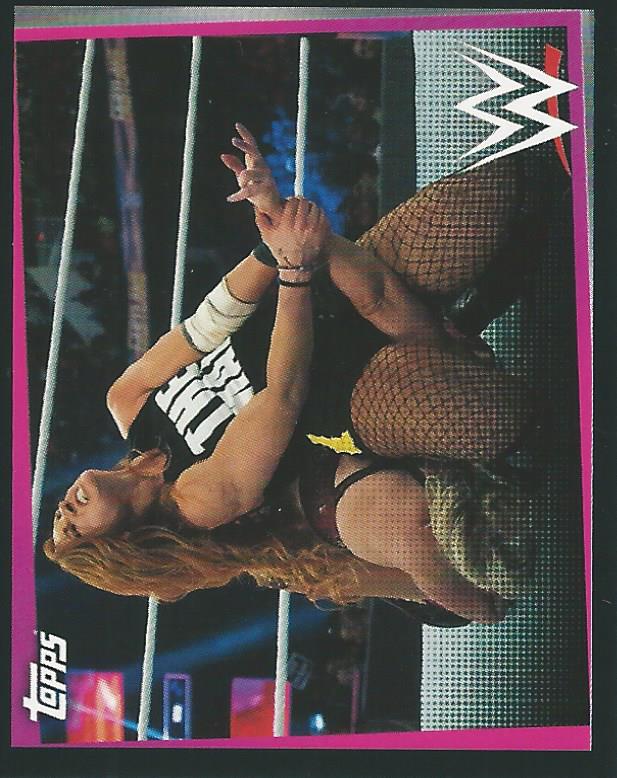 WWE Topps Road to Wrestlemania Stickers 2021 Becky Lynch No.21
