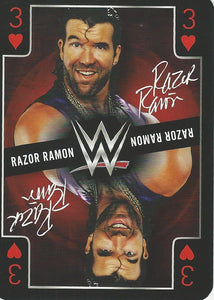 WWE 2019 Playing Cards Razor Ramon