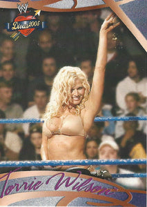 WWE Fleer Divas 2005 Trading Cards Torrie Wilson No.21