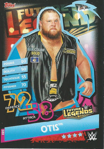 WWE Topps Slam Attax Reloaded 2020 Trading Card Otis No.220