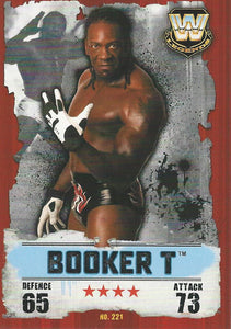WWE Topps Slam Attax Takeover 2016 Trading Card Booker T No.221