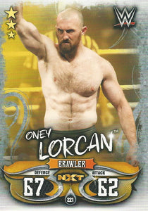 WWE Topps Slam Attax Live 2018 Trading Card Oney Lorcan NXT No.221