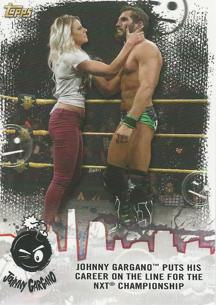 WWE Topps NXT 2020 Trading Cards Johnny Gagano JG-11