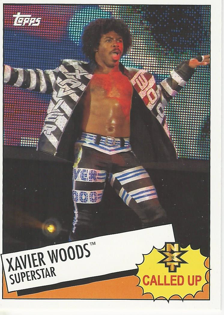 WWE Topps Heritage 2015 Trading Card Xavier Woods 21 of 30