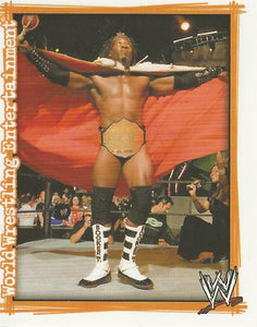WWE Topps Superstars Uncovered 2007 Sticker Collection Booker T P2