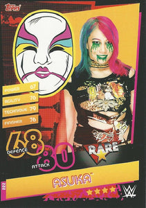 WWE Topps Slam Attax Reloaded 2020 Trading Card Asuka No.222