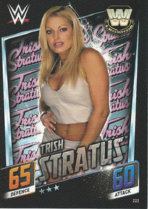 WWE Topps Slam Attax 2015 Then Now Forever Trading Card Trish Stratus No.222