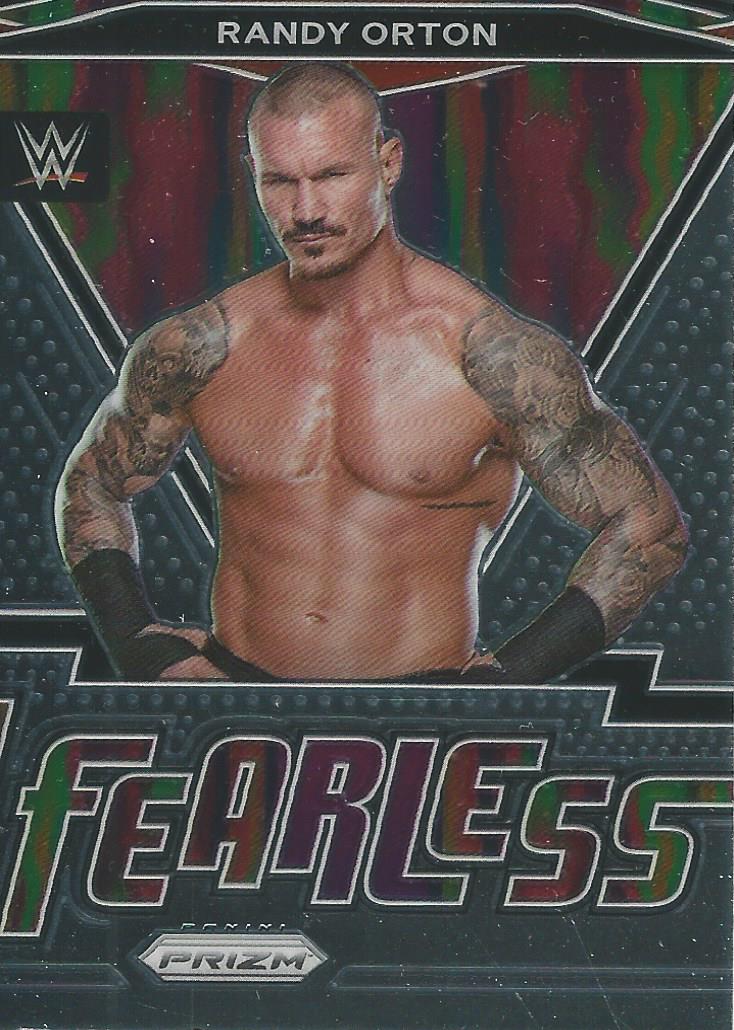 WWE Panini Prizm 2022 Trading Cards Fearless Randy Orton No.12