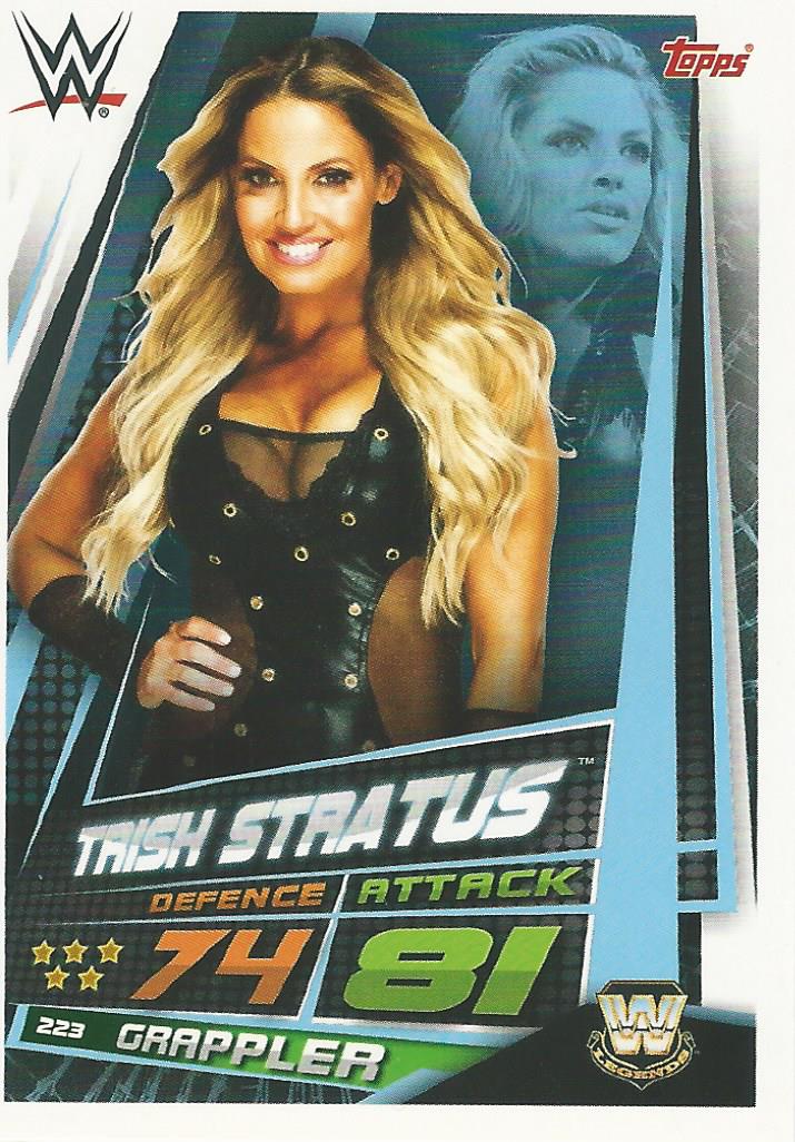 WWE Topps Slam Attax Universe 2019 Trading Card Trish Stratus No.223