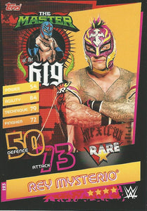 WWE Topps Slam Attax Reloaded 2020 Trading Card Rey Mysterio No.223