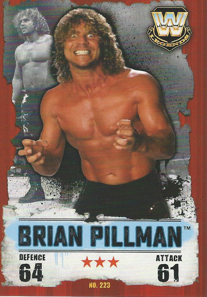 WWE Topps Slam Attax Takeover 2016 Trading Card Brian Pillman No.223