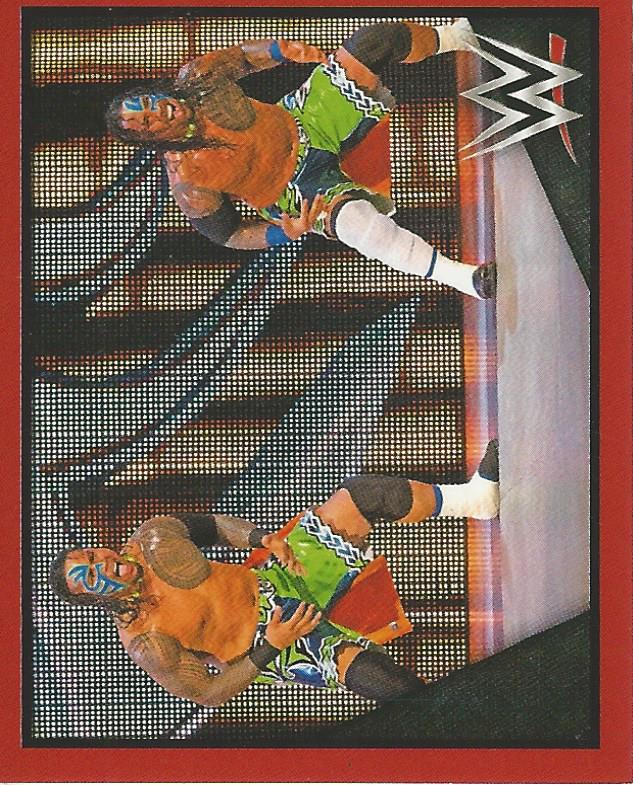 WWE Topps Then Now Forever 2016 Stickers Usos No.224
